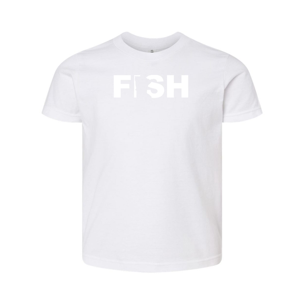 Fish Minnesota Classic Youth T-Shirt White