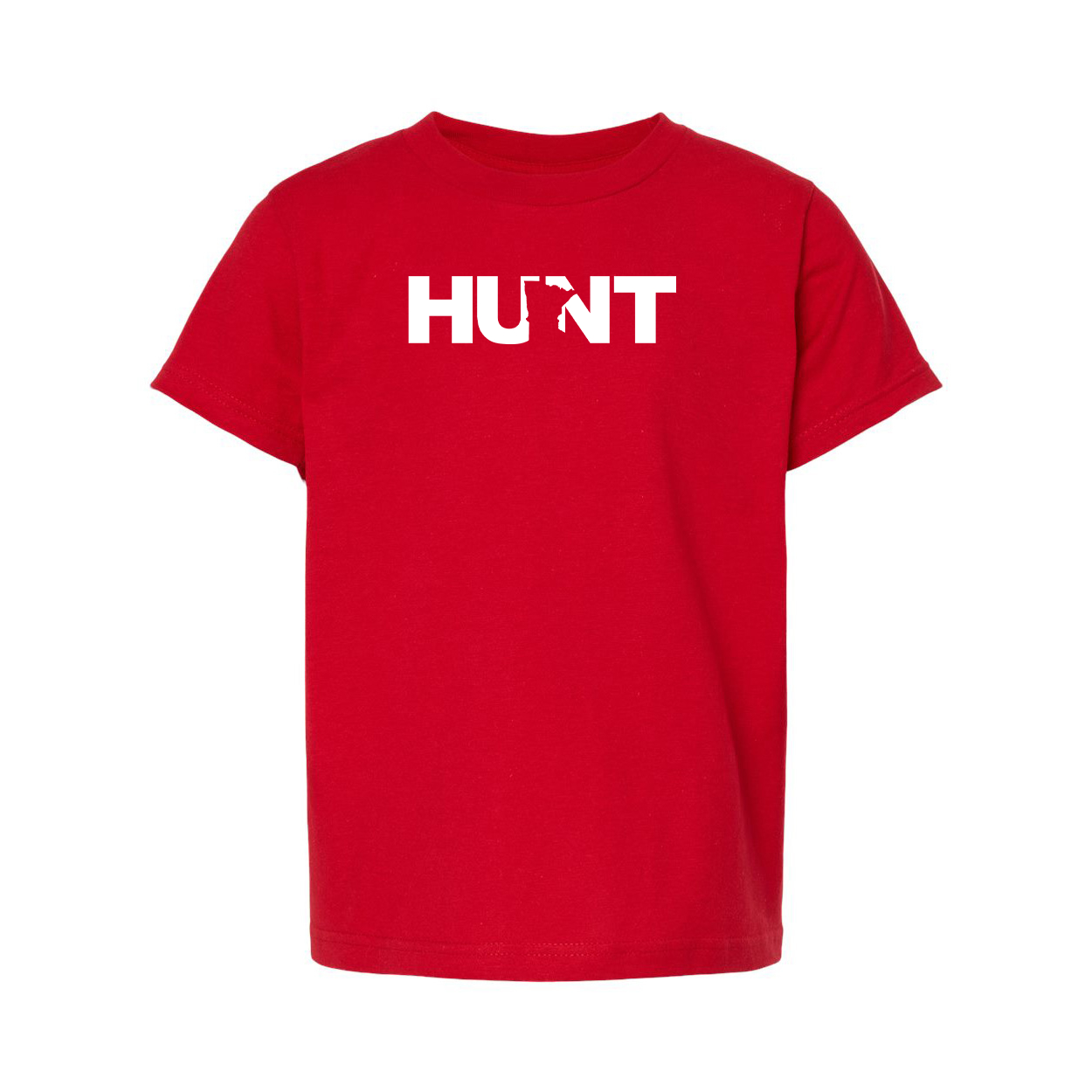 Hunt Minnesota Classic Youth Unisex T-Shirt Red