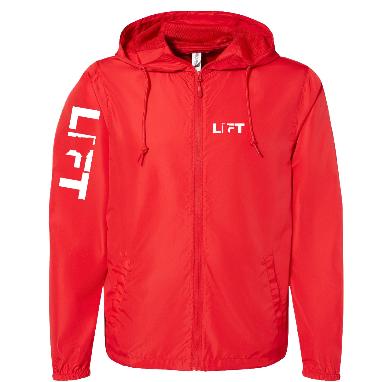 Lift Minnesota Classic Lightweight Windbreaker Red