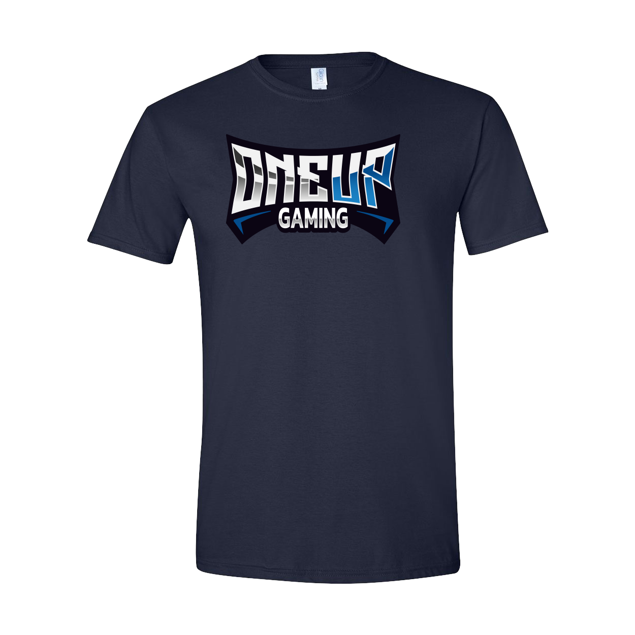 One Up Gaming Classic T-Shirt Navy 
