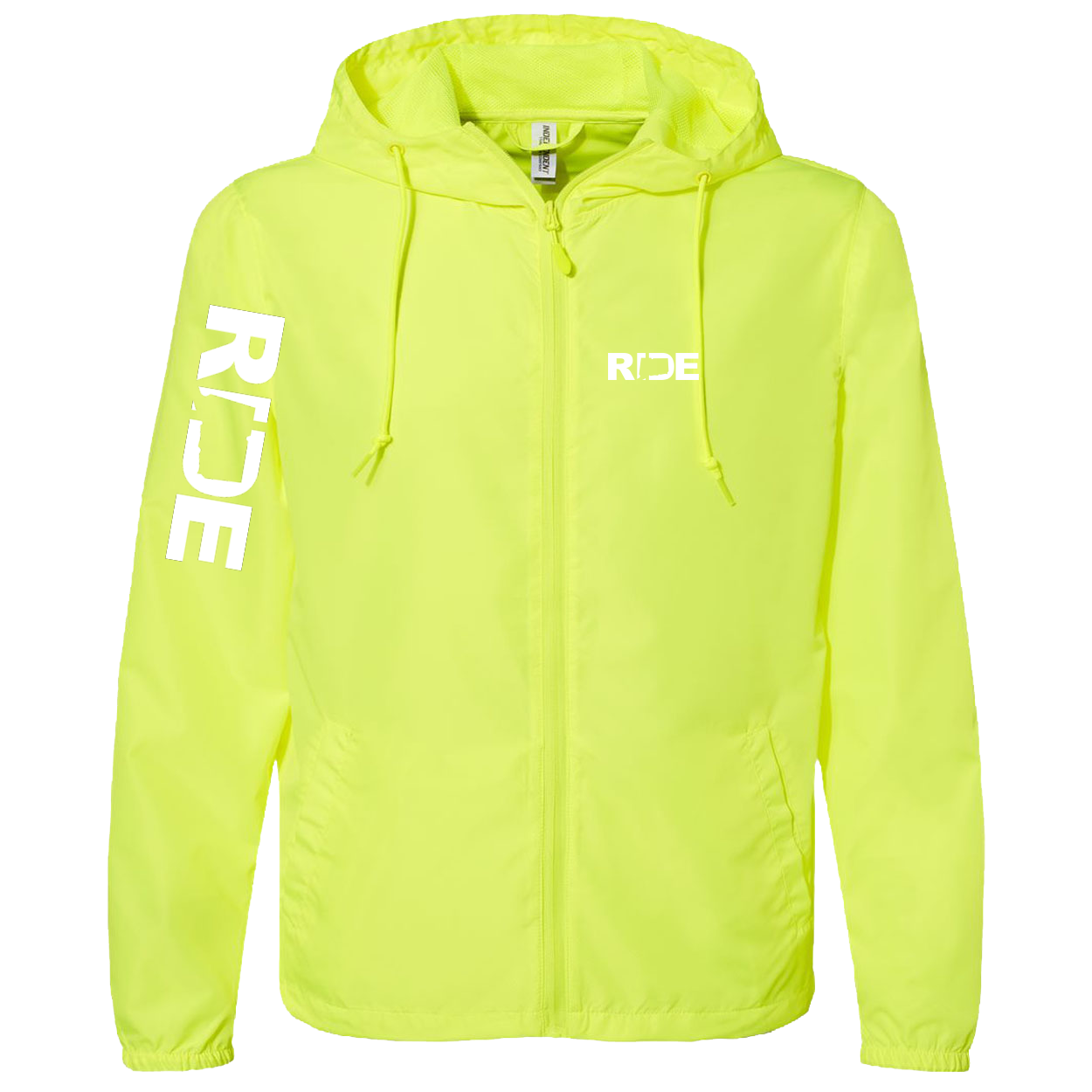 Ride Connecticut Classic Lightweight Windbreaker Safety Yellow 