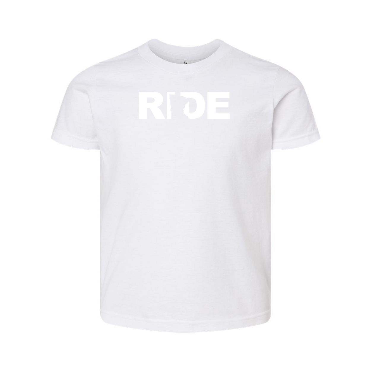 Ride Minnesota Classic Youth T-Shirt White 