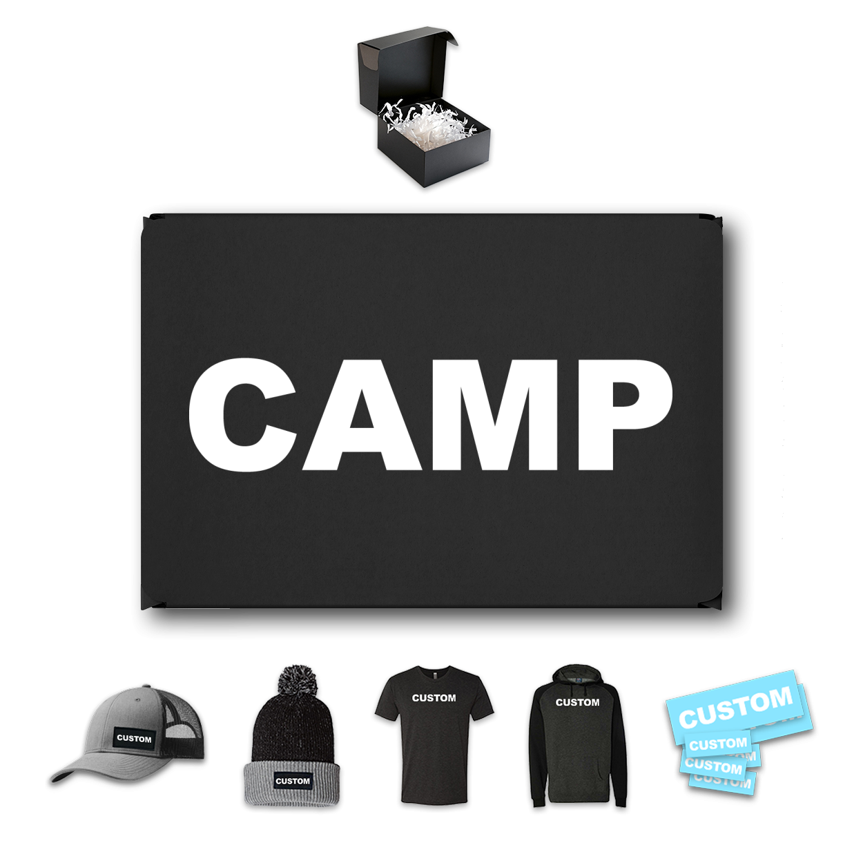Camp Brand Logo Member Premium Care Package