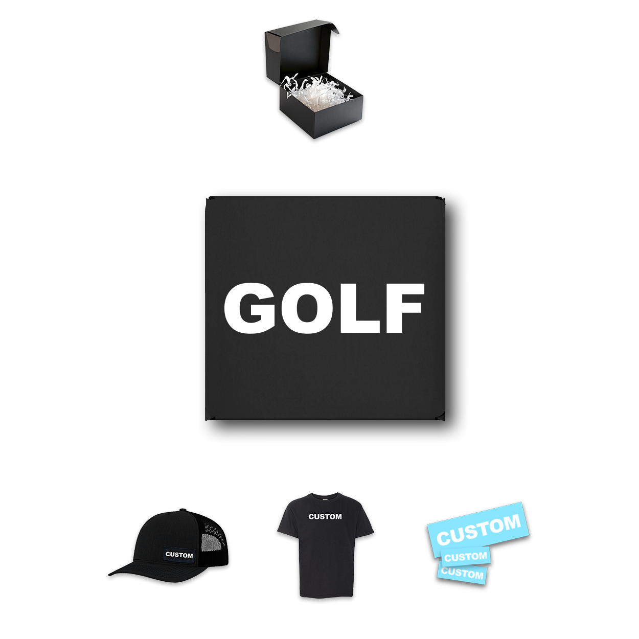 Golf Brand Logo Youth Standard Care Package