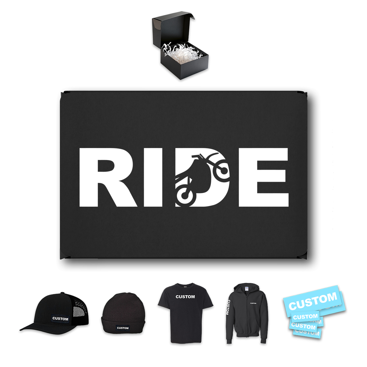 Ride Moto Logo Youth Premium Care Package