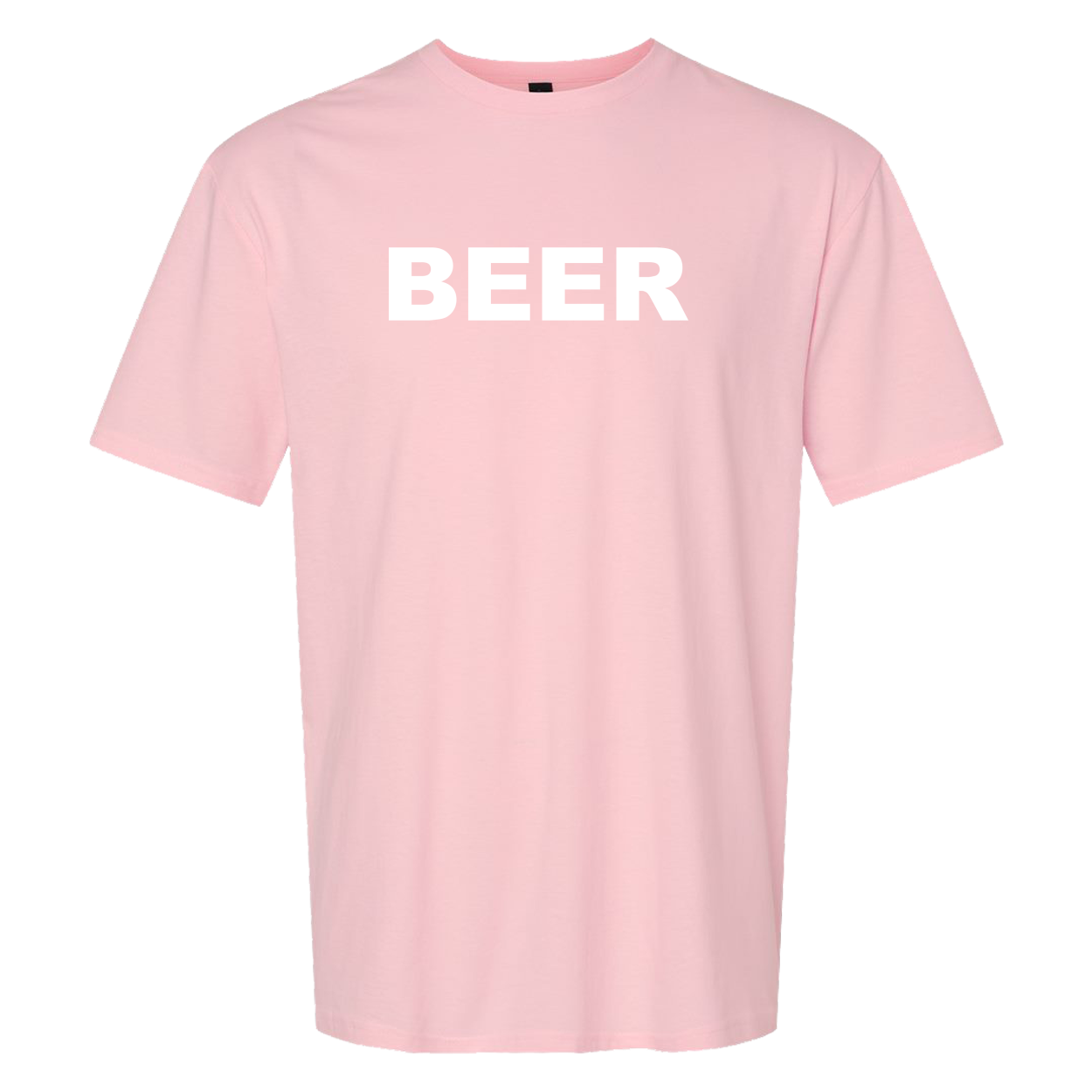 Beer Brand Logo Classic T-Shirt Light Pink