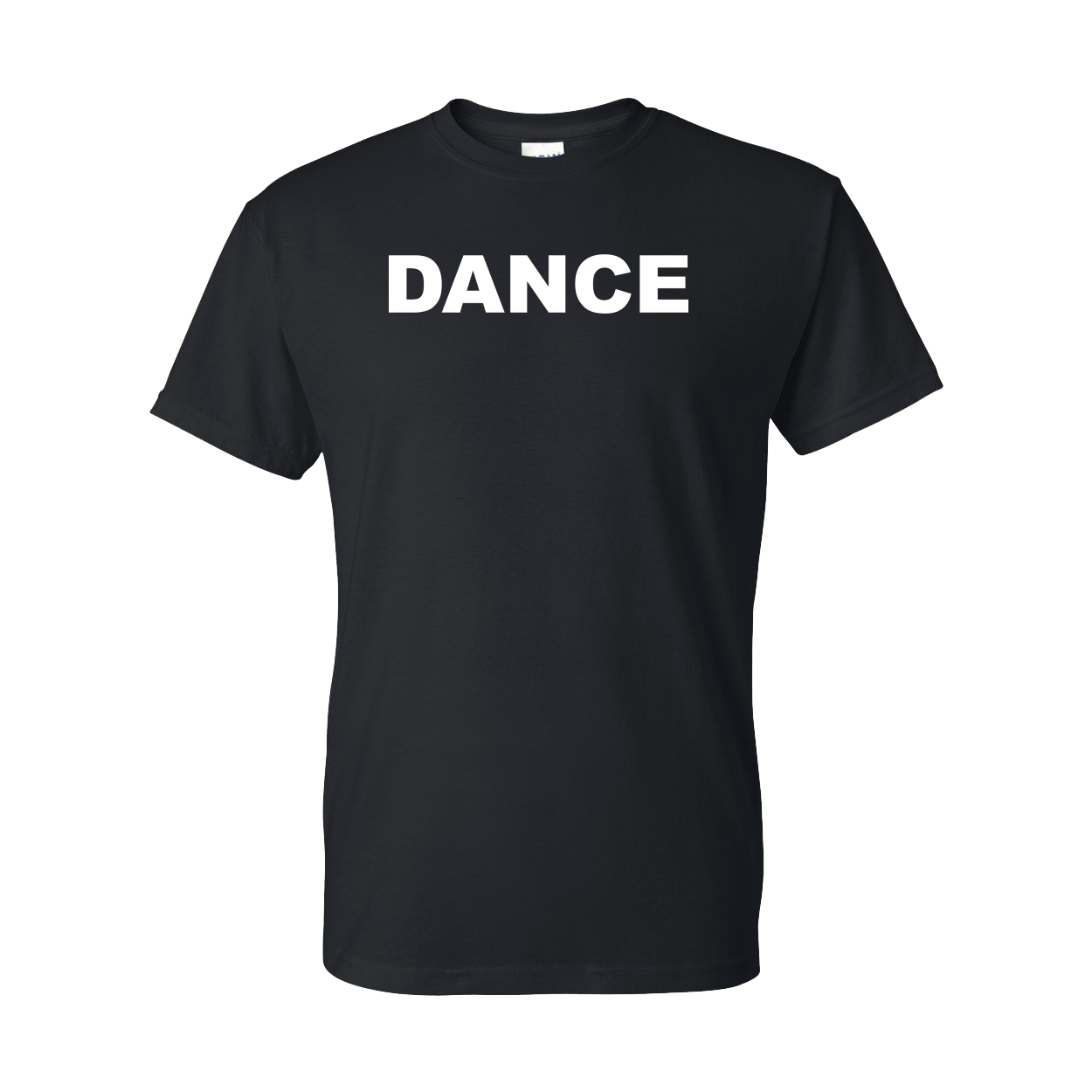 Dance Brand Logo Classic Dry Blend T-Shirt Black