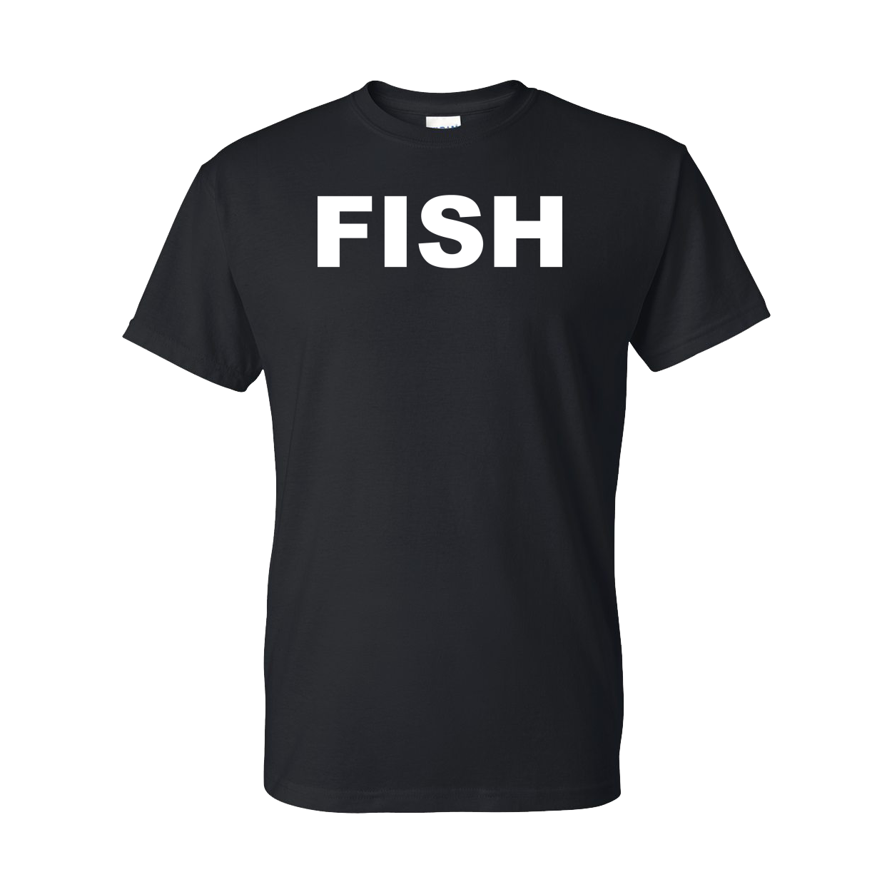 Fish Brand Logo Classic Dry Blend T-Shirt Black