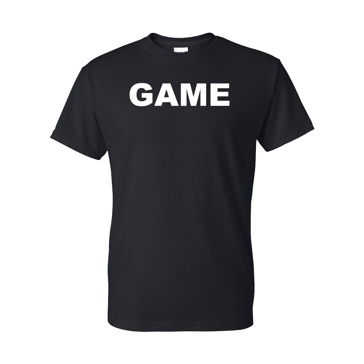 Game Brand Logo Classic Dry Blend T-Shirt Black