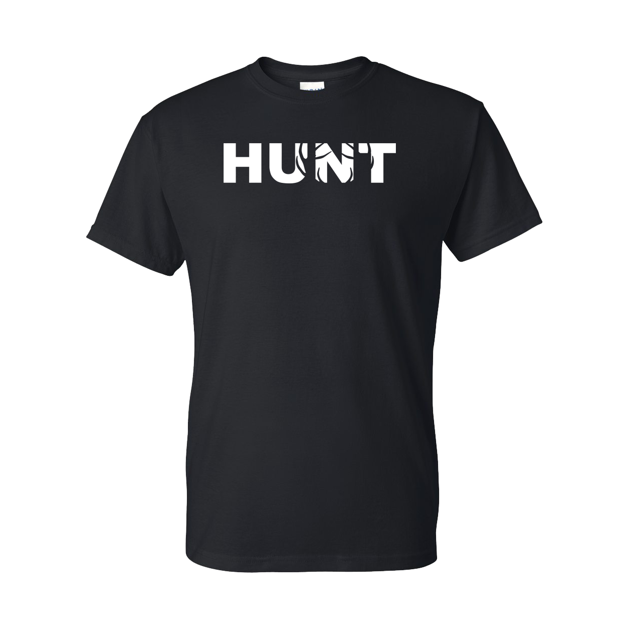 Hunt Rack Logo Classic Dry Blend T-Shirt Black