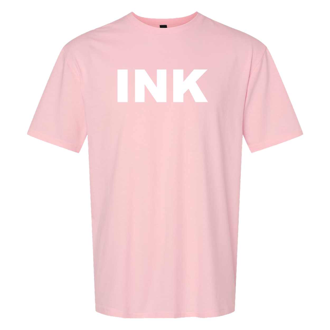 Ink Brand Logo Classic T-Shirt Light Pink