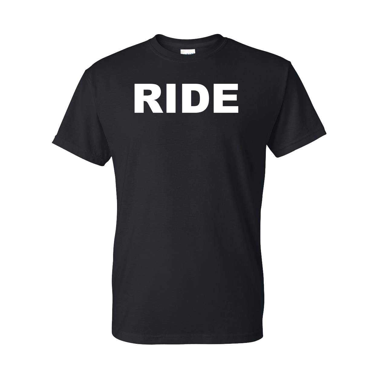 Ride Brand Logo Classic Dry Blend T-Shirt Black