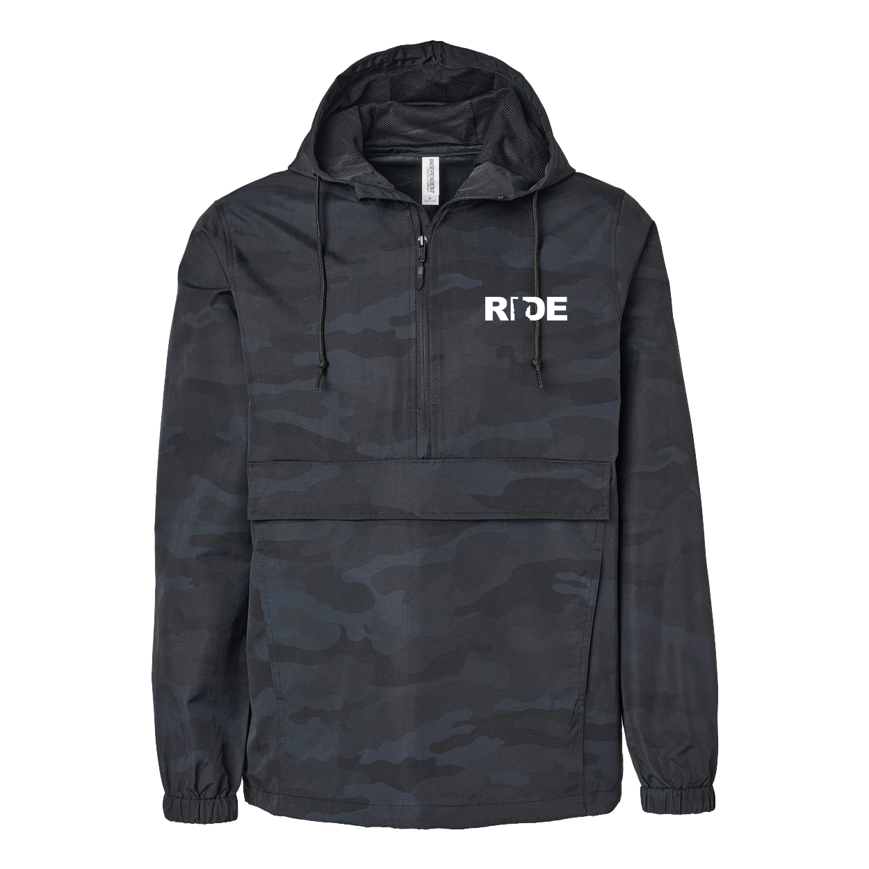 Ride Minnesota Night Out Pullover Jacket Black Camo
