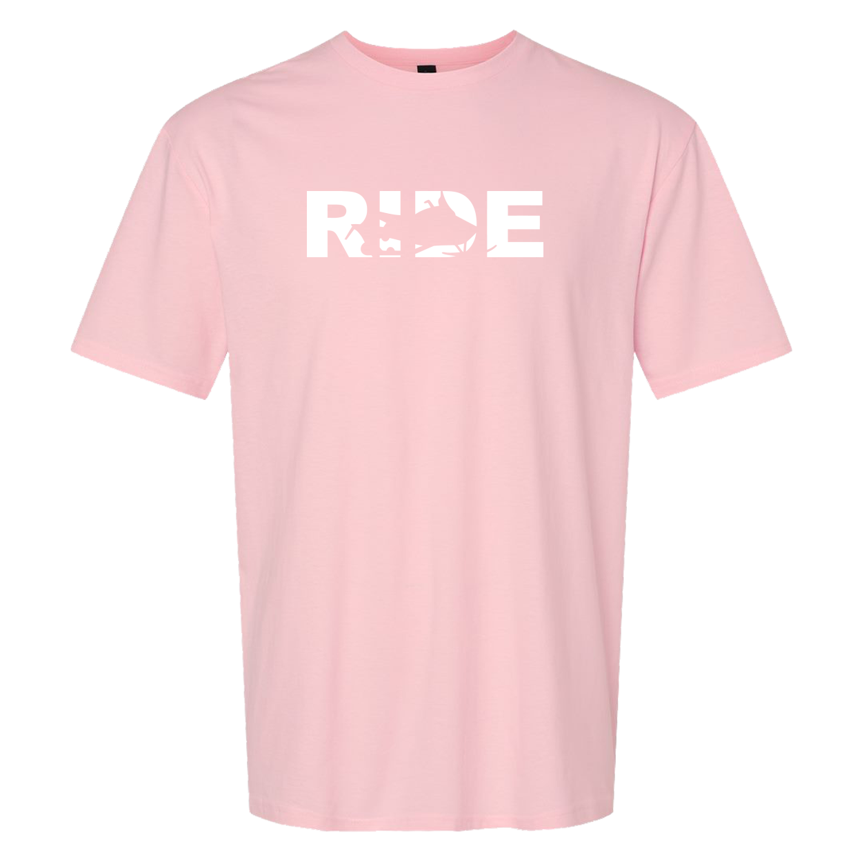 Ride Snowmobile Logo Classic T-Shirt Light Pink