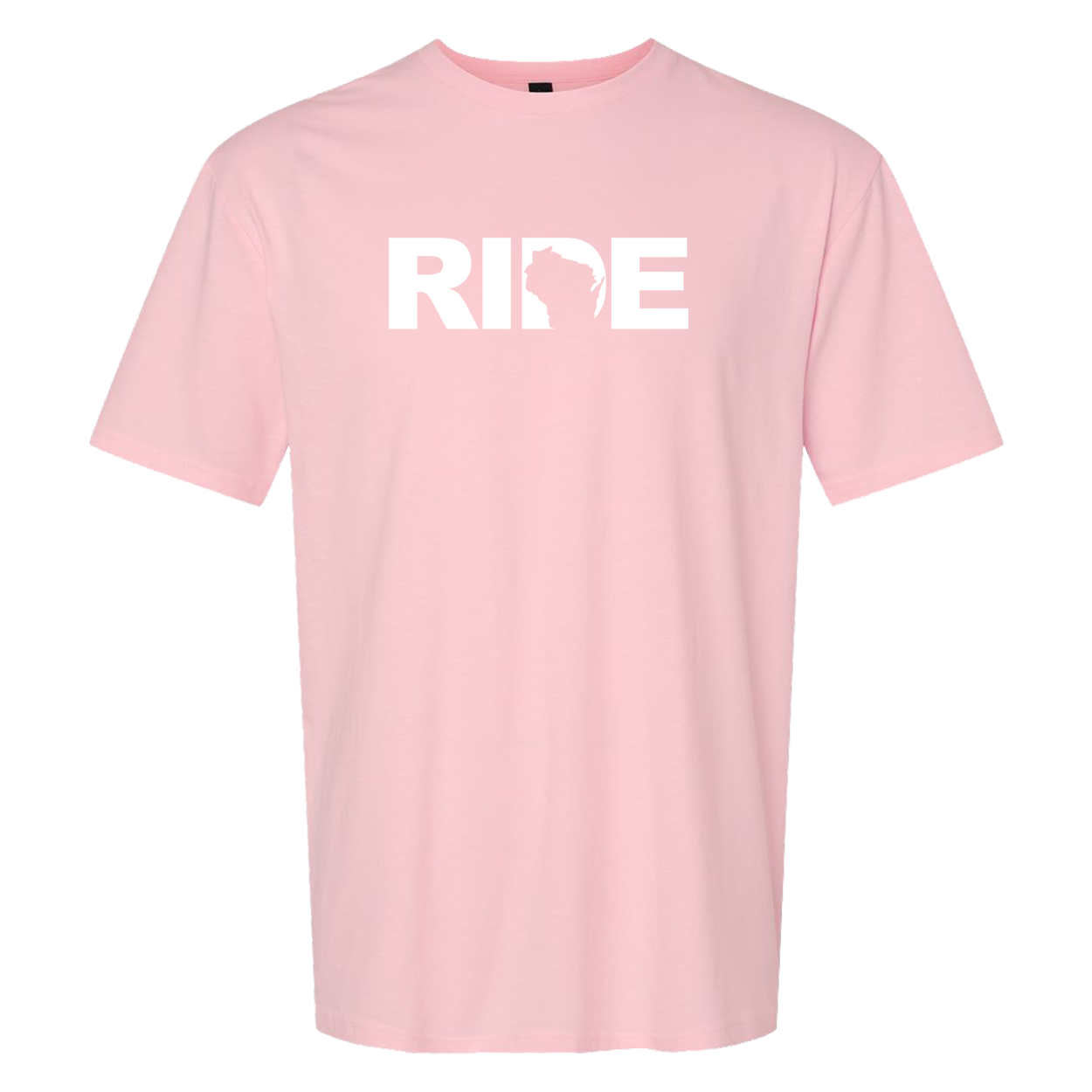 Ride Wisconsin Classic T-Shirt Light Pink
