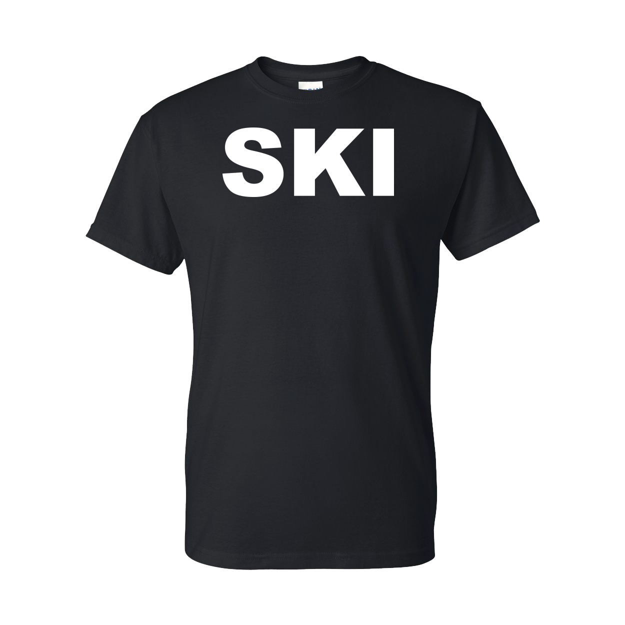 Ski Brand Logo Classic Dry Blend T-Shirt Black