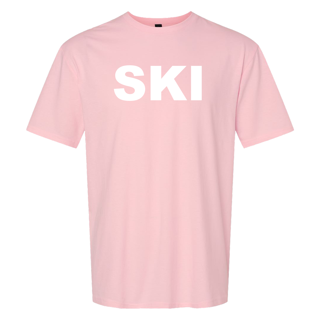 Ski Brand Logo Classic T-Shirt Light Pink