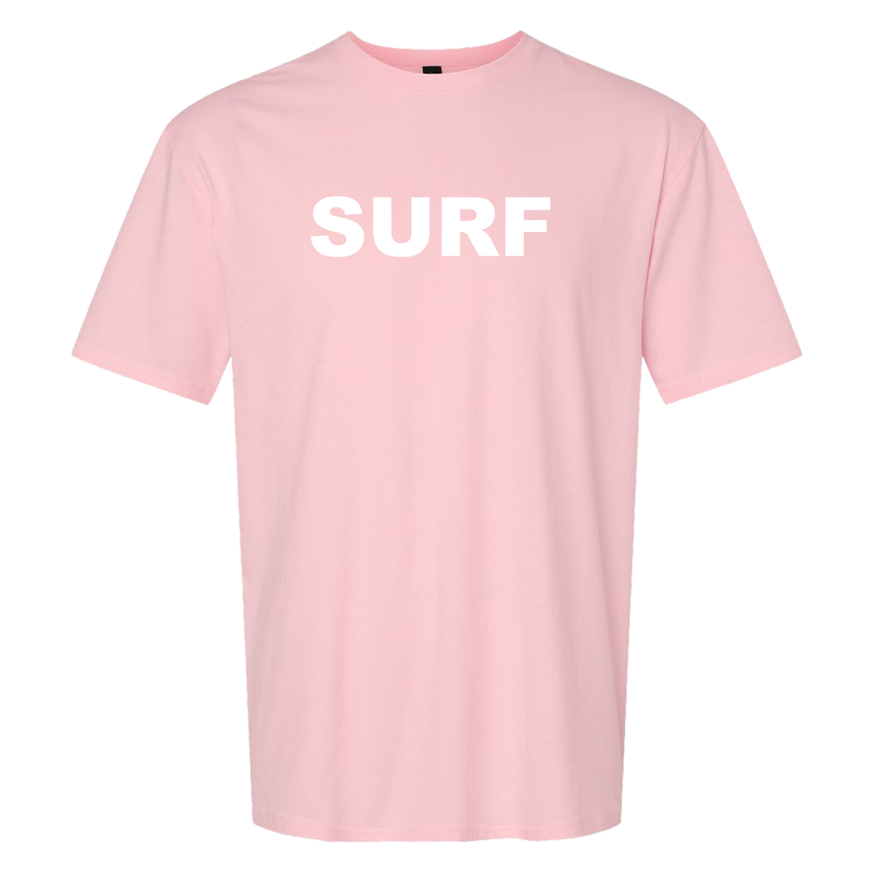 Surf Brand Logo Classic T-Shirt Light Pink