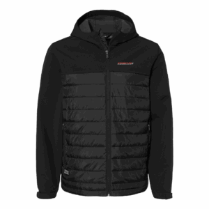 Straightline Performance Night Out Pinnacle Soft Shell Puffer Jacket Black