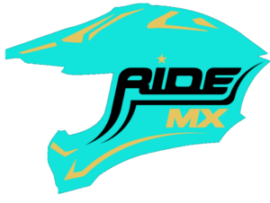 Ride MX - Helmet Teal/Yellow/Black
