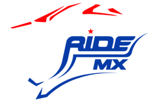Ride MX - Helmet White/Blue/Red