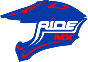 Ride MX - Helmet Blue/White/Red